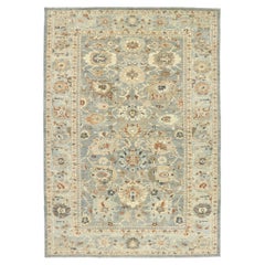 Nueva alfombra persa contemporánea Sultanabad Rugs de estilo moderno de transición