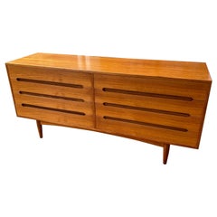 E. W. Bach Danish Teak 8 Drawer Dresser