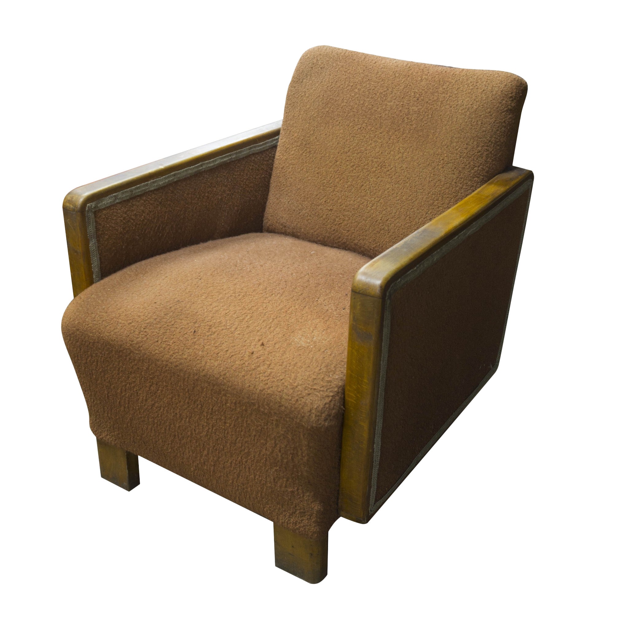 Art Deco Armchair, 1930's, Central Europe For Sale