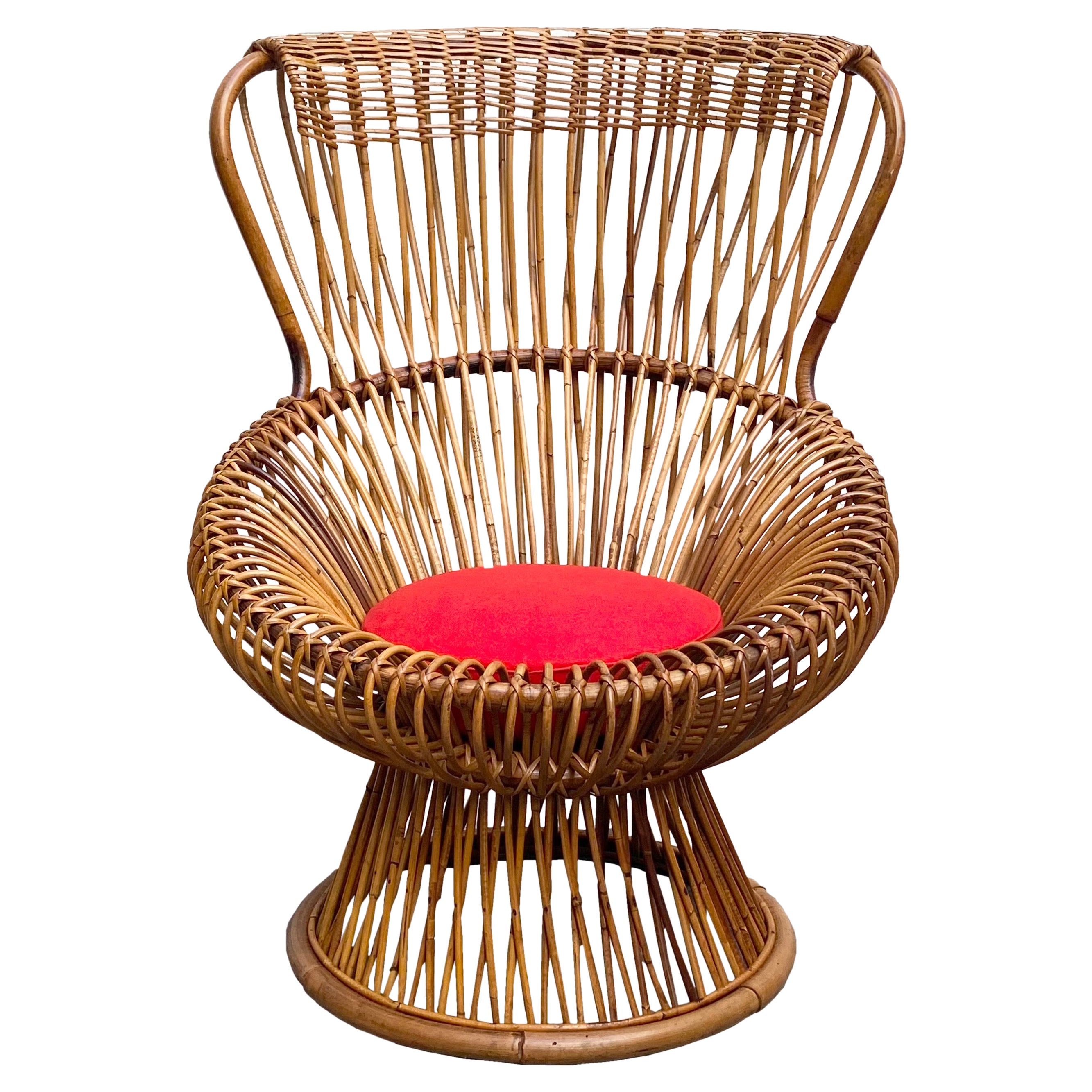 Franco Albini for Bonacina Margherita Chair, Italy, 1950s