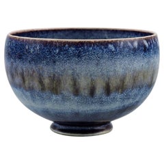 Sven Wejsfelt, Gustavsberg Studiohand, Unique Bowl on a Base