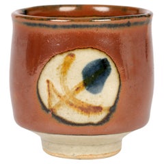Mashiko Yaki Japanese Mid-Century Studio Pottery Yunomi