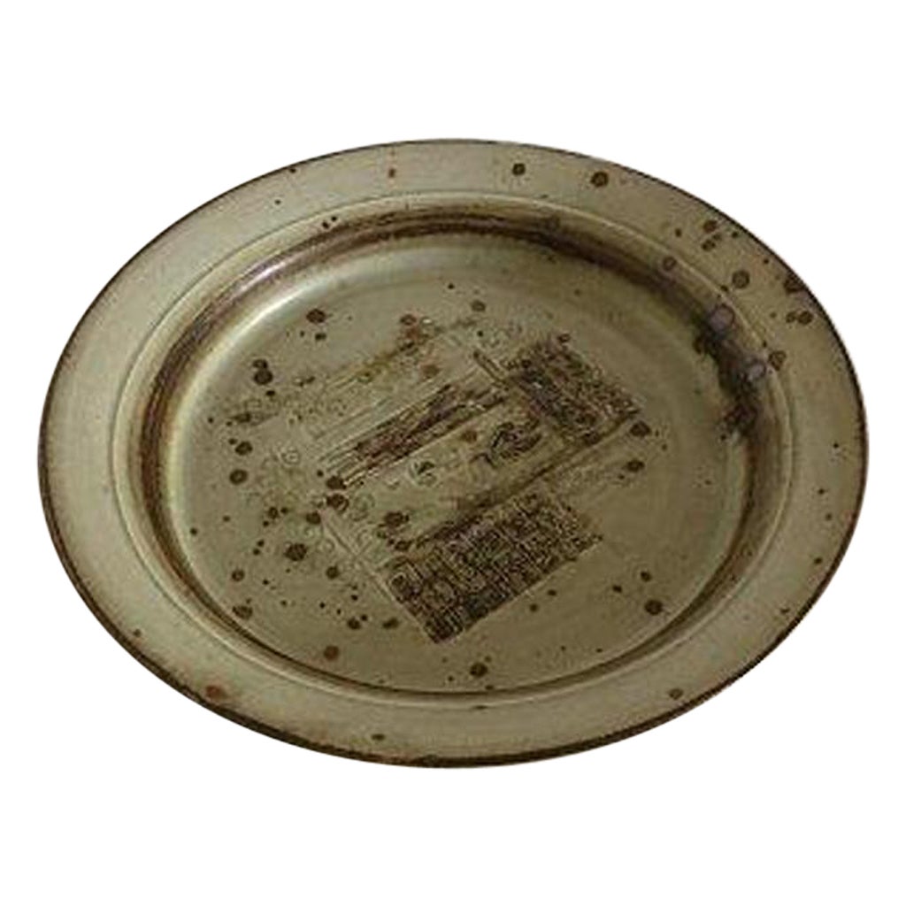 Jørgen Mogensen Ceramic Bowl No. D63 For Sale
