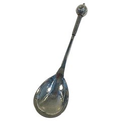 Georg Gleerup Silver Jam Spoon