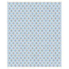 Tapis Rouge Bauhaus Cielo Rug, Modern light blue rug Wool Silk patterned