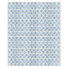 Tapis Rouge Bauhaus Cielo Rug, Modern light blue rug Wool Silk patterned