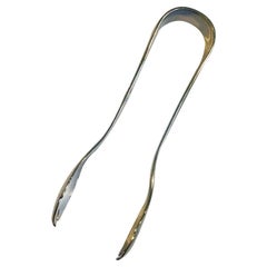 W & S Sørensen Silver Icecube Tongs