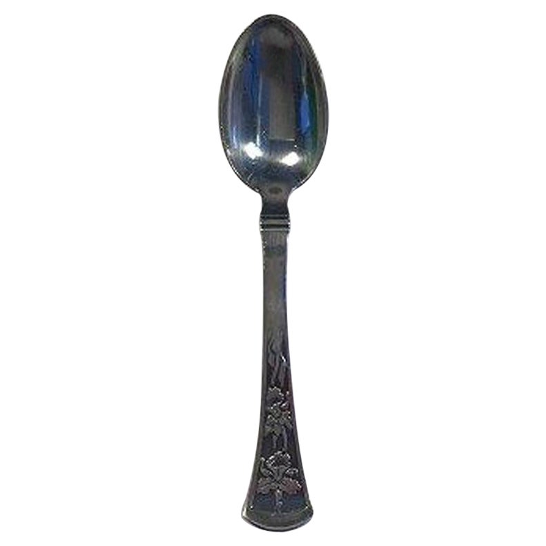 Orkide/Orchid Silver Child Spoon Horsens Silversmithy For Sale