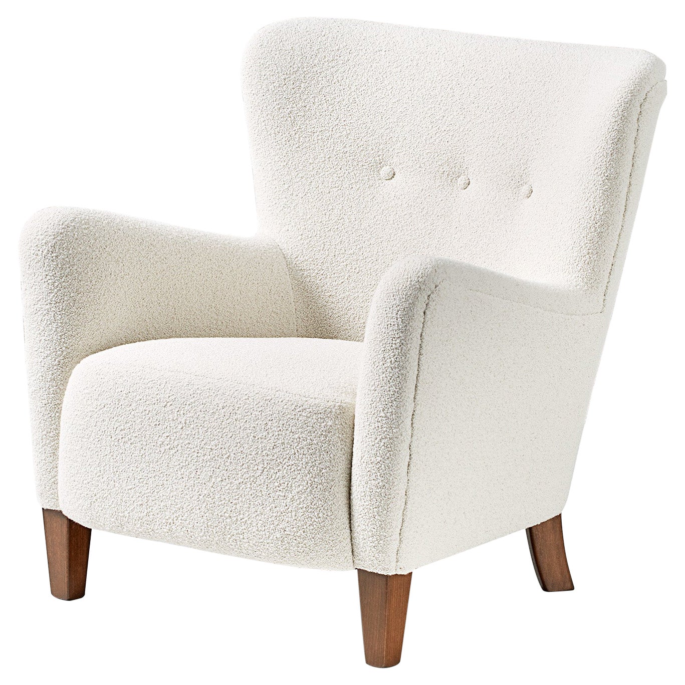 Custom Made RYO Boucle Lounge Chair