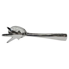 Gorham Mid-Century Modern Sterling Silver Ice Tongs