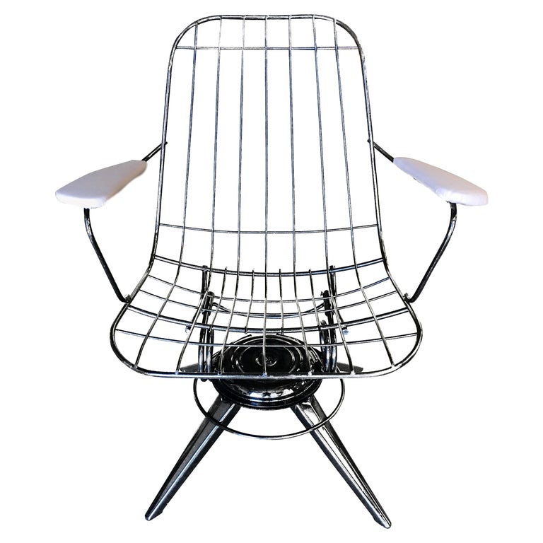 Springer Rocking Chair Mid Century Springer B25 Rocking Chair by Homecrest at 1stDibs
