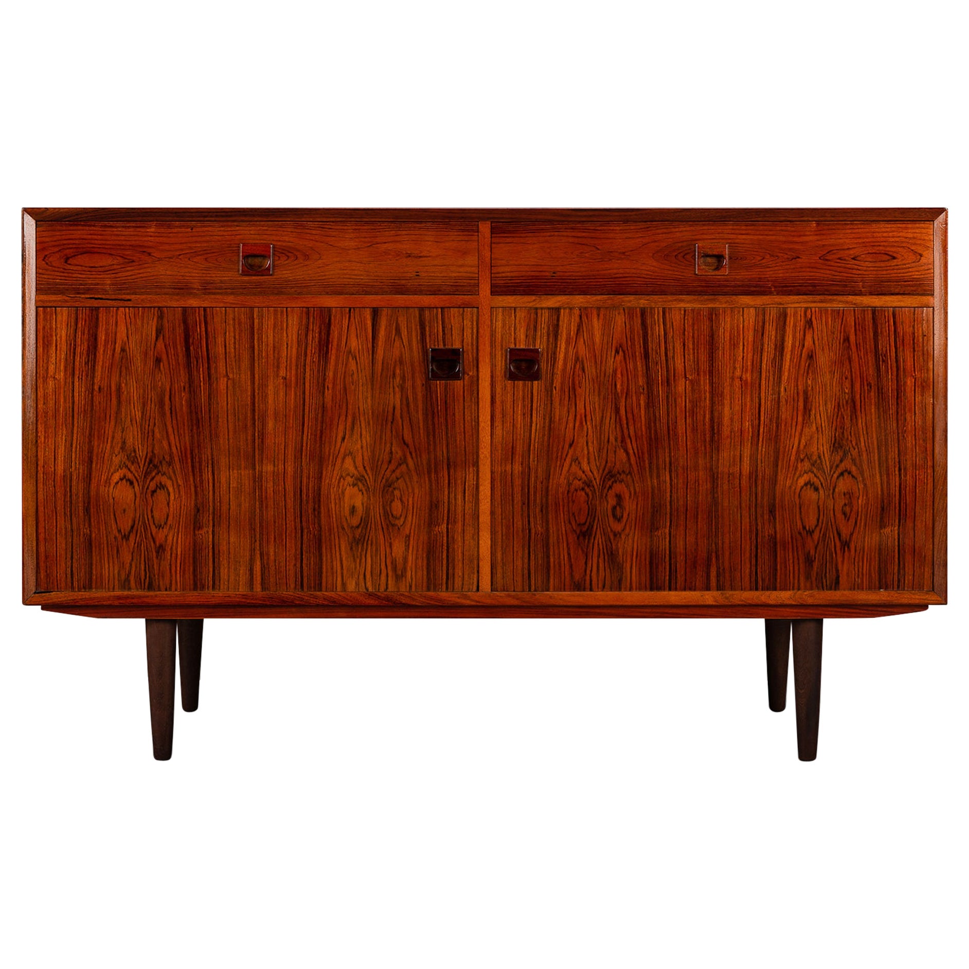 Midcentury Danish Rosewood Sideboard by E. Brouer for Brouer Møbelfabrik, 1960s