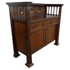 Antique Early 20th Century Arts and Crafts Sideboard Cabinet
