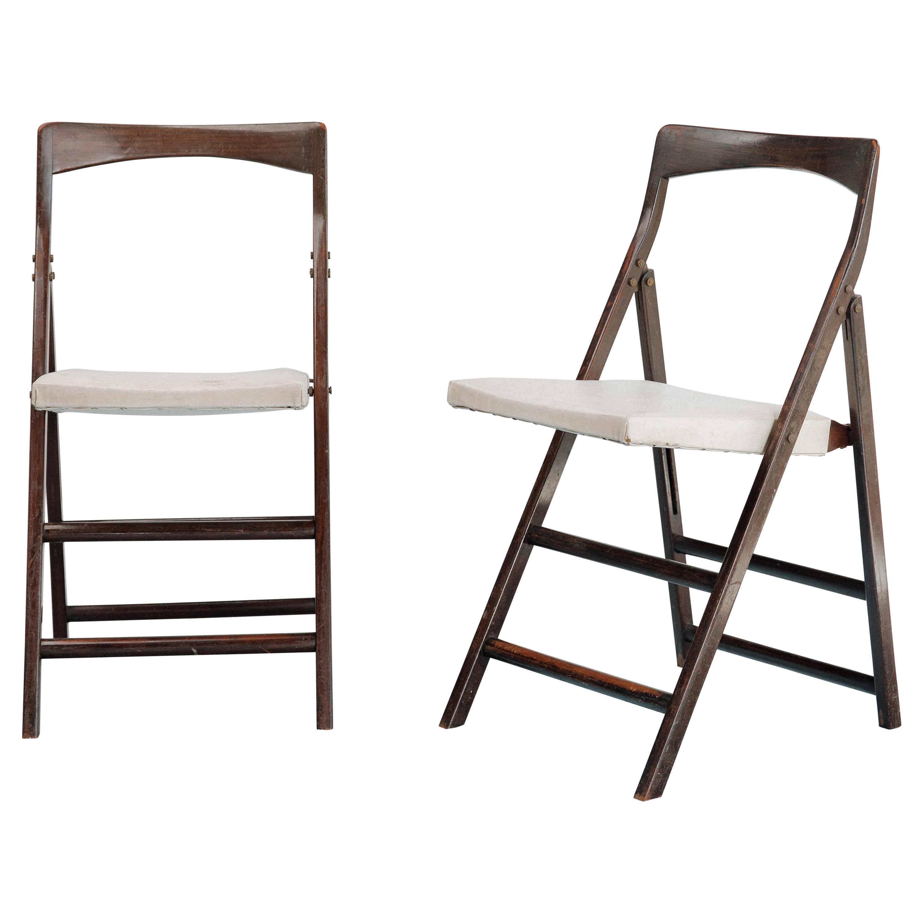 Osvaldo Borsani s80 Folding Chairs For Sale