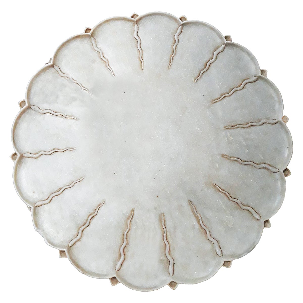 Mid-20th Century Marble Charger / Server from India