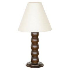 French Wood Lamp