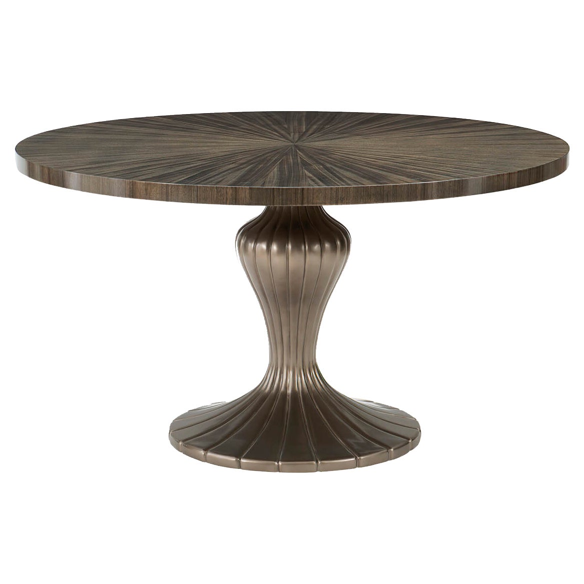 Art Deco Inspired Style Round Dining Table