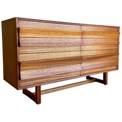Paul Laszlo for Brown Saltman Commode moderne du milieu du siècle en acajou