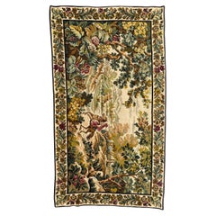 Bobyrug's Beautiful Mid Century French Jaquar Tapestry (Tapisserie française de Jaquar du milieu du siècle)