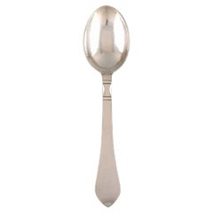 Georg Jensen Continental Dessert Spoon, Sterling Silver, Eight Spoons Available