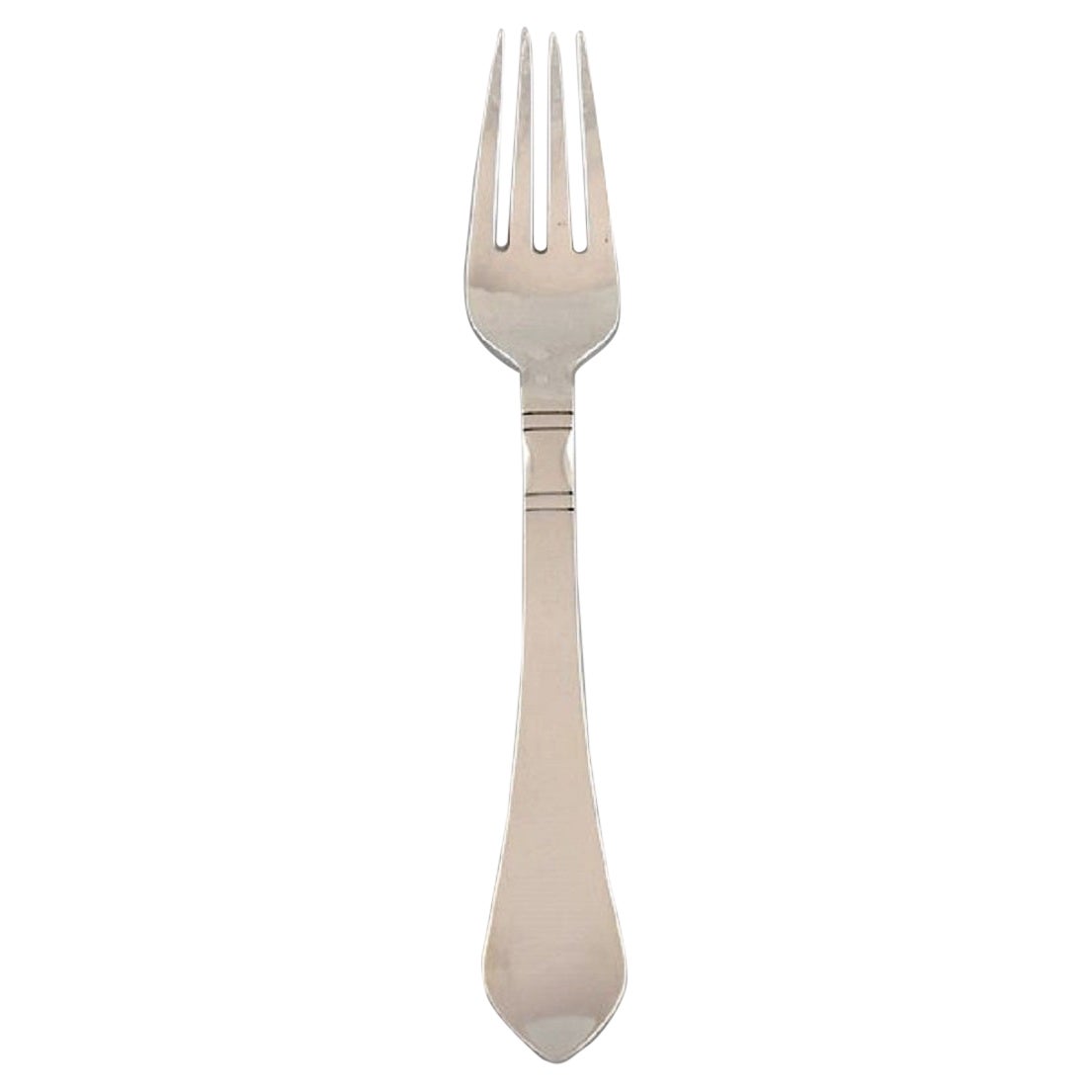 Georg Jensen Continental Dinner Fork in Sterling Silver, 10 Forks Available