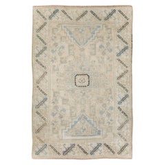 Mid-20th Century Handmade Turkish Anatolian Throw Rug