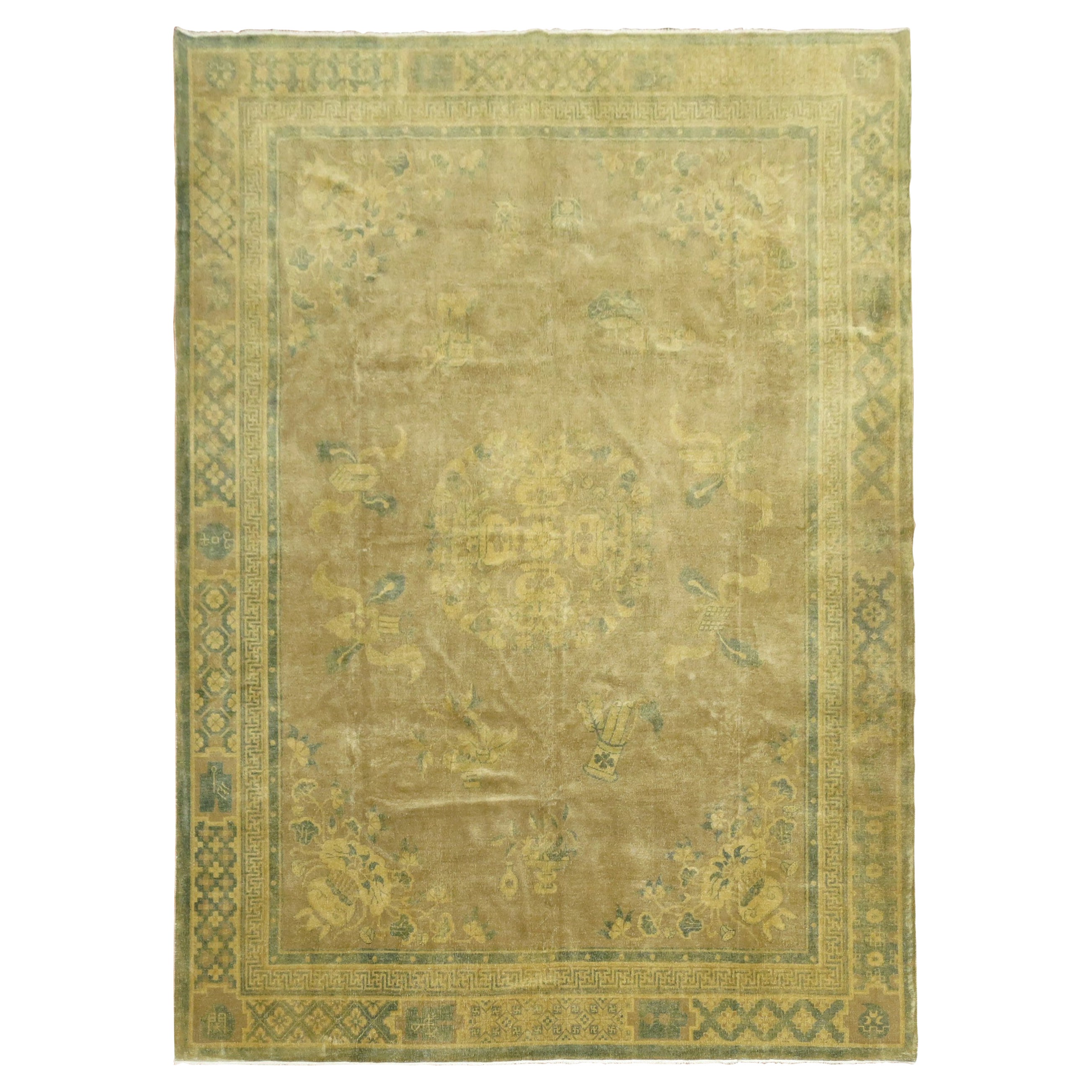 Chinesischer Teppich, Vintage im Angebot