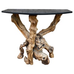 Natural Form Root Wood Style Console