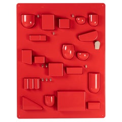 Vintage Dorothee Becker Uten Red Wall Organizer