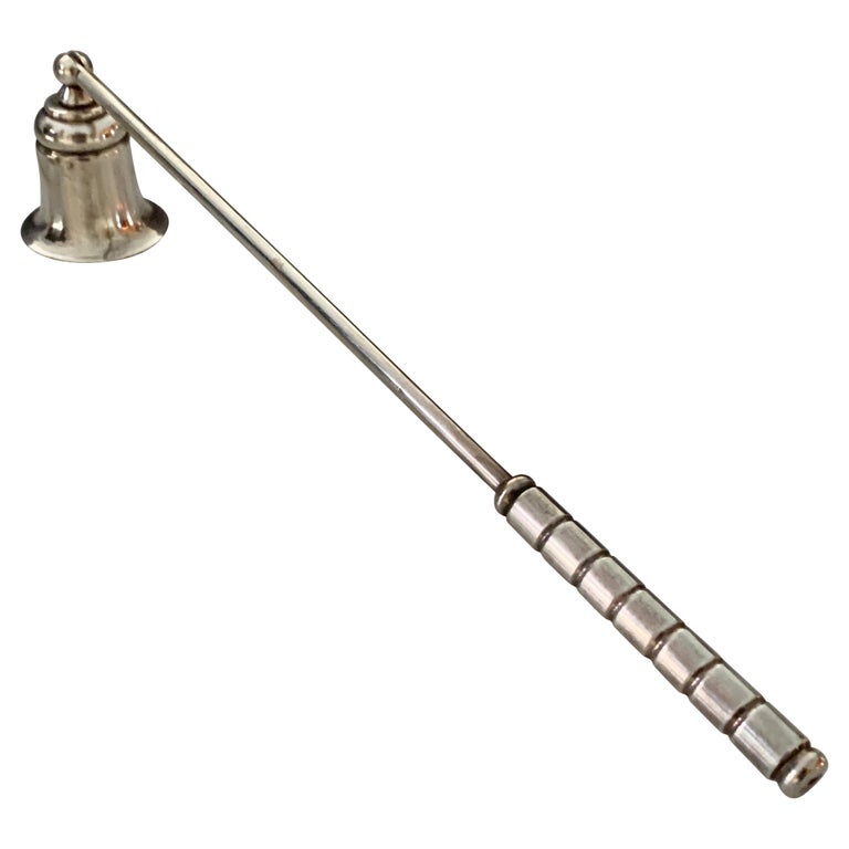 Silver Plate Candle Snuffer at 1stDibs