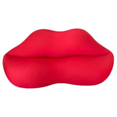 Red Lips Sofa, Vintage Piece