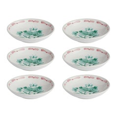 Country Style Set of Six Hand-Painted Ceramic Dishes Sofina Boutique Kitzbühel 