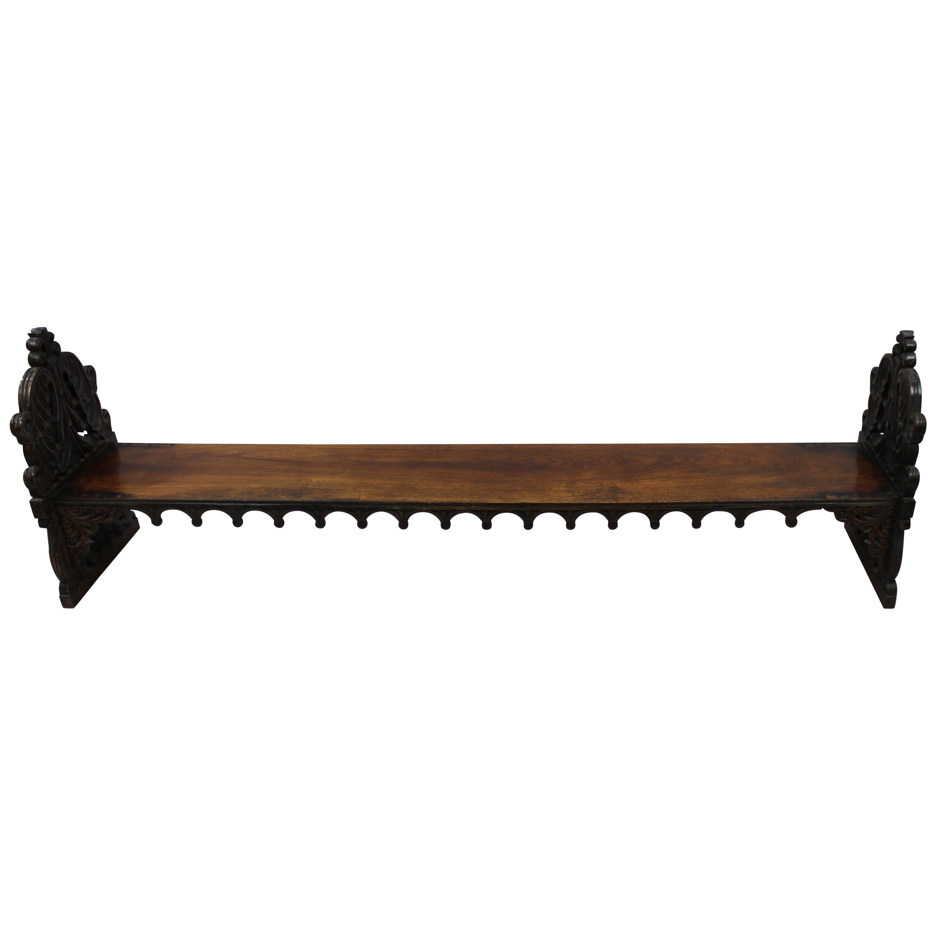 Début du 19ème siècle. Support de table d'autel ecclésiastique en bois de rose en vente