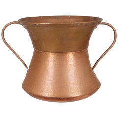 French Copper Pitcher or Vase