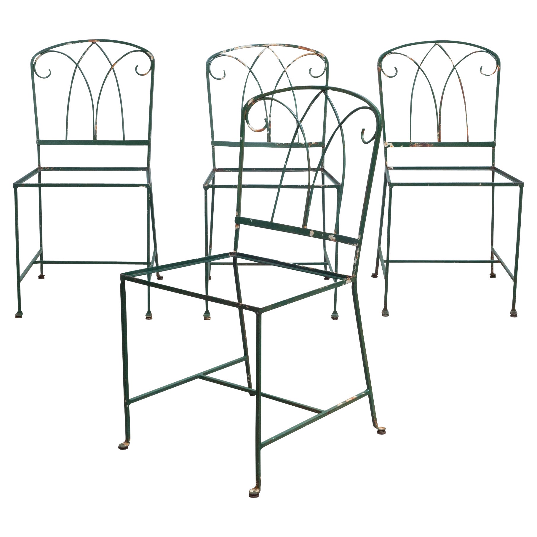 Maurizio Tempestini for Salterini Iron Garden Patio Chairs, c.1940