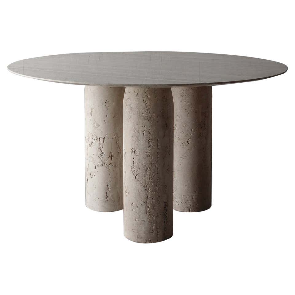 Cassina Round Dining Table - 2 For Sale on 1stDibs
