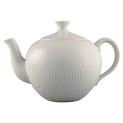 Royal Copenhagen, Salto Service, White, Teapot, 1960s