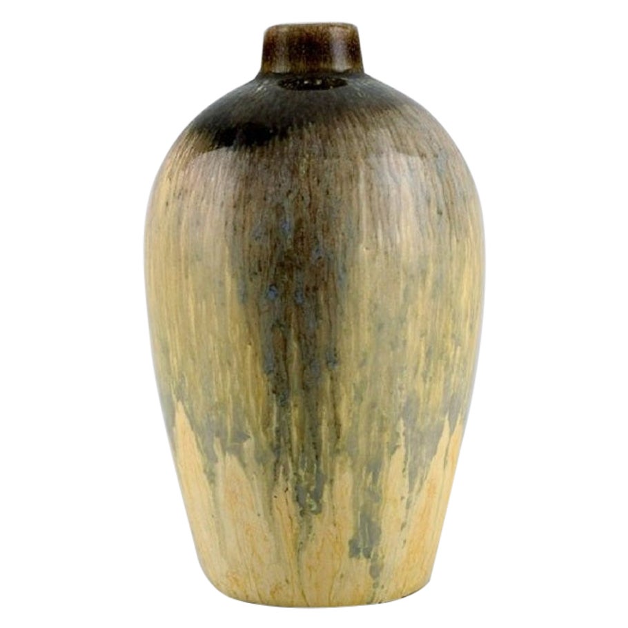 Pieter Groeneveldt , Dutch Ceramicist. Vase in Glazed Ceramics