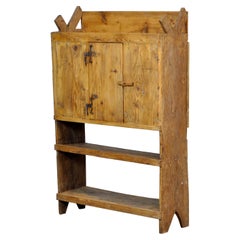 Antique Moldavian Pine Country Farmhouse Cabinet, circa 1850