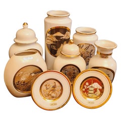 The Art of Chokin Gilded Ceramics Set