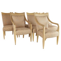 Donghia Contemporary Lacquered Dining Chairs, Set of 8