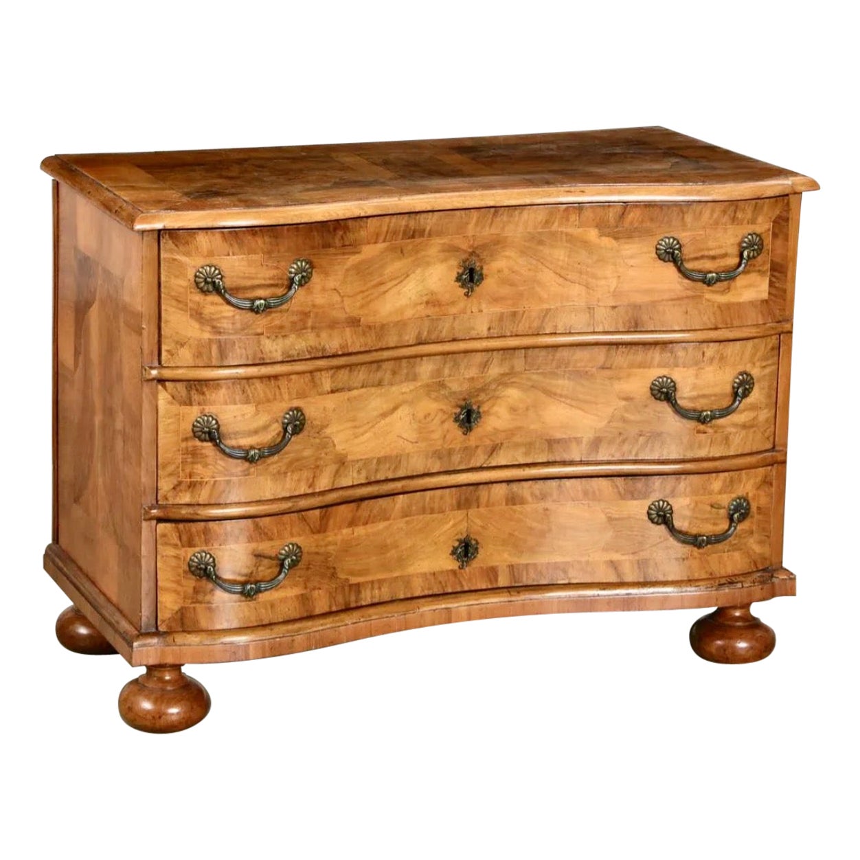 German Baroque Chest of Drawers For Sale