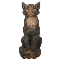 Antique Cast Iron Cat Door Stop by National Foundry at 1stDibs | vintage  cast iron cat doorstop, antique cast iron cat doorstop