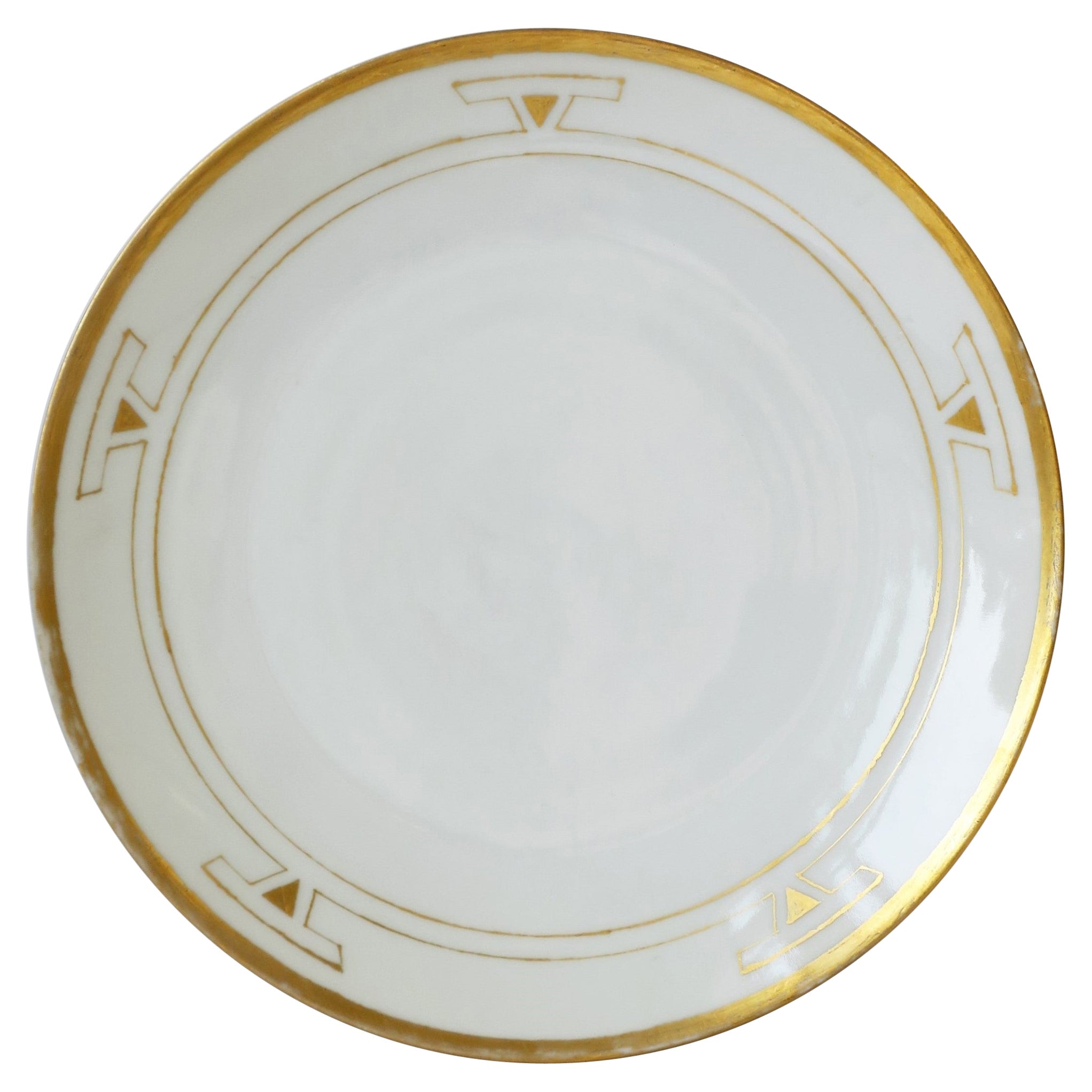 German Art Deco Plate by Thomas Porcelain, 1929 For Sale