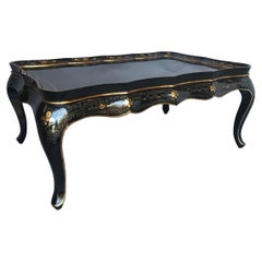 Gilt Decorated Coffee Table