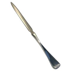 W&S Sørensen Patricia Silver Letter Opener with Steel Blade