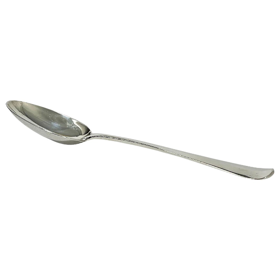 Dutch Large Silver "brij" Spoon by C.J. Begeer Utrecht, 1909 For Sale