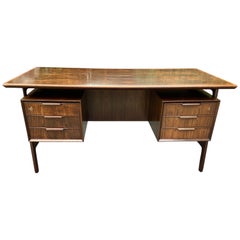Santos Rosewood Desk by Gunni Omann for Omann Junn Mobelfabrik