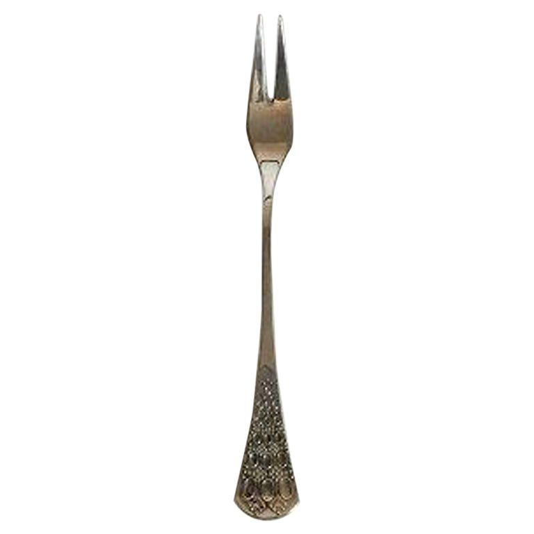 Bjorn Wiinblad Rosenthal Romanze / Romance Sterling Silver Meat Fork For Sale