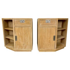 Used Pair of Henredon Bel Air Collection Cabinets